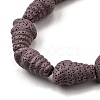 Dyed Natural Lava Rock Beads Strands G-A264-A01-01D-3