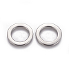 Tarnish Resistant 201 Stainless Steel Linking Rings STAS-L234-040P-2