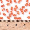 Baking Paint Glass Seed Beads SEED-A033-04F-3