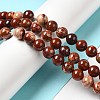 Natural Red Snakeskin Jasper Beads Strands G-H298-A02-03-2