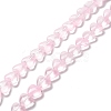 Transparent Glass Beads Strand GLAA-F112-01A-1