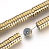 Electroplate Non-magnetic Synthetic Hematite Beads Spacers Strands G-Q486-74G-1