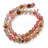 Tigerskin Glass Beads Strands G-E571-A07-02-3