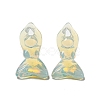 Opalite Carved Yoga Goddess Figurines DJEW-D012-06G-1