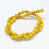Dyed Synthetic Turquoise Bead Strands G-M145-02-B-2