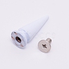 Zinc Alloy Rivets PALLOY-WH0079-53B-1