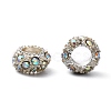 Alloy Rhinestone European Beads CPDL-H999-18-1