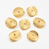 Tibetan Style Alloy Wavy Spacer Beads X-TIBEP-A11067-G-LF-2