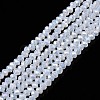 Electroplate Glass Beads Strands EGLA-A044-J1mm-B06-1