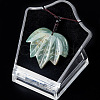 Natural Indian Agate Pendants Necklaces PW-WG25252-11-1