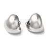 Rack Plating Brass Heart Stud Earrings EJEW-Q766-10P-1