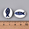 Handmade Porcelain Beads X-PORC-T134-03-4