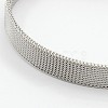 Tarnish Resistant Fashionable Unisex 304 Stainless Steel Watch Band Wristband Bracelets X-BJEW-F065A-01-2