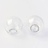 Round Mechanized One Hole Blown Glass Globe Ball Bottles X-BLOW-R001-14mm-2