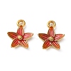 304 Stainless Steel Enamel Pendants SA-L002-17G-03-1
