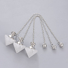 Natural Quartz Crystal Cone Dowsing Pendulums G-G771-D010-1