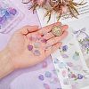 80Pcs 4 Style Glass Pendants GLAA-SC0001-63-3