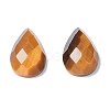 Natural Tiger Eye Cabochons G-G0001-B05-3