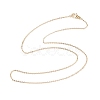 Brass Chain Necklaces LS-MAK-L009-03G-3