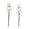 Foam Artificial Christmas Berries with Branch DIY-B019-02C-1