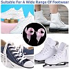 2 Pairs 2 Style Gradient Color Nylon Chiffon Shoe Laces FIND-GF0004-83A-5
