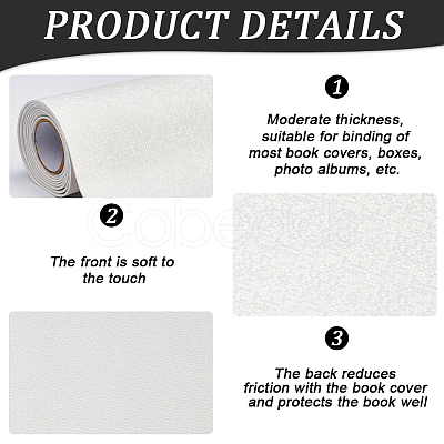 Waterproof Laser PU Leather Fabric DIY-WH0622-060B-1