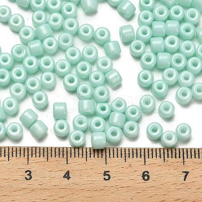 Baking Paint Pearlized Glass Seed Beads SEED-C001-04A-02-1