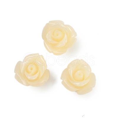 Synthetic Coral Carved Beads CORA-M001-07V-1