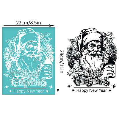 Self-Adhesive Silk Screen Printing Stencil DIY-WH0638-0007-1