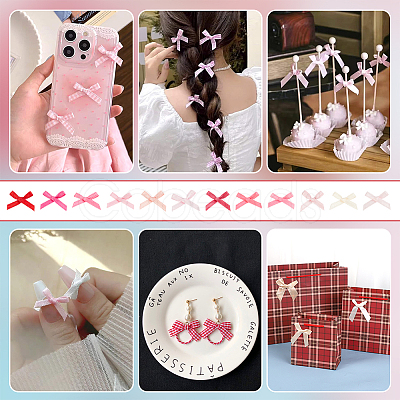 240Pcs 12 Colors Polyester Costume Accessories DIY-PH0028-75A-1