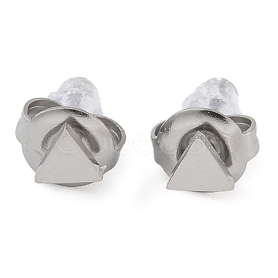 304 Stainless Steel Stud Earrings for Women EJEW-B109-04A-P-1