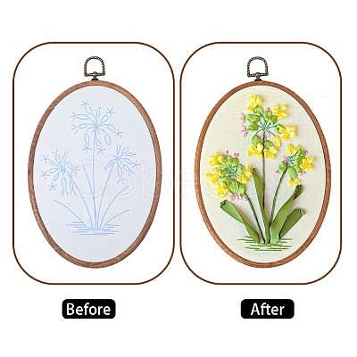 DIY Embroidery Beginner Kits DIY-WH20063-006A-1