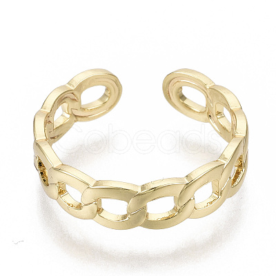 Brass Cuff Finger Rings LS-RJEW-N030-004-NF-1