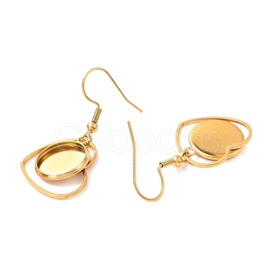 201 Stainless Steel Earring Hooks STAS-C030-20G-1