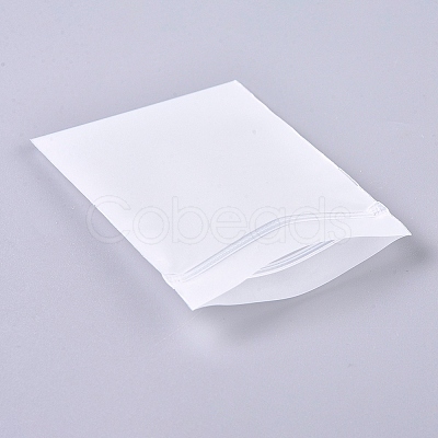 Frosted Plastic Resealable Bags OPP-WH0005-11-1