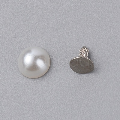 Plastic Snap Jewelry Buttons KY-WH0031-05A-1