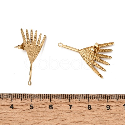 304 Stainless Steel Stud Earring Findings SA-CBAA9A2-02G-05-1