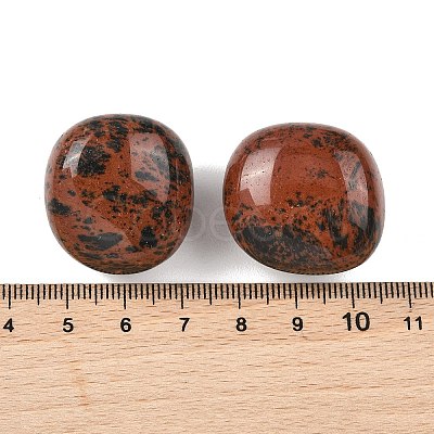 Natural Mahogany Obsidian Beads G-G348-01B-44-1