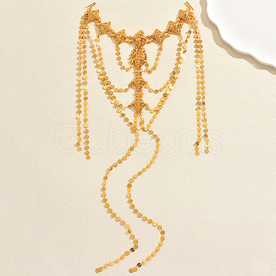 Brass Multi-layer Tassel Headpiece BI1246-1