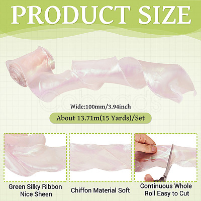 15 Yards Polyester Ribbons OCOR-TA0003-25E-1