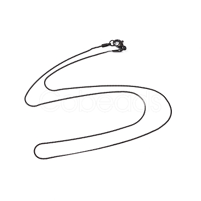 304 Stainless Steel Serpentine Chain Necklace for Men Women X-NJEW-G076-01C-EB-1