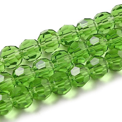 Transparent Glass Beads EGLA-A035-T6mm-D11-1