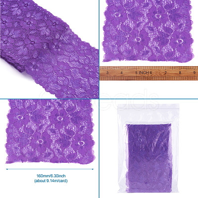 Stretch Elastic Lace Trim OCOR-TAC0006-02B-1