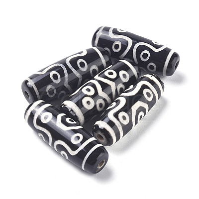 Tibetan Style 11-Eye dZi Beads TDZI-D008-11-1