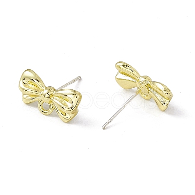 Rack Plating Alloy Stud Earring Findings LS-FIND-I030-13LG-1