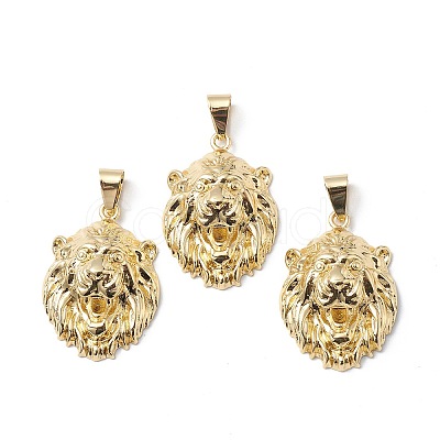 Rack Plating Brass Pendants KK-H434-39G-1