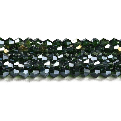 Transparent Electroplate Glass Beads Strands LS-EGLA-A039-T4mm-B25-1