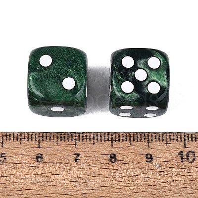 Opaque Acrylic Beads MACR-F083-14E-1