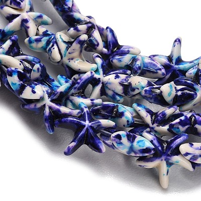 Synthetic Turquoise Beads Strands TURQ-F020-B06-1