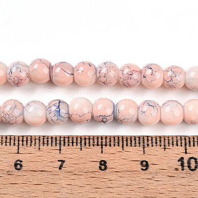 Baking Paint Glass Beads X1-DGLA-N003-6mm-C02-1